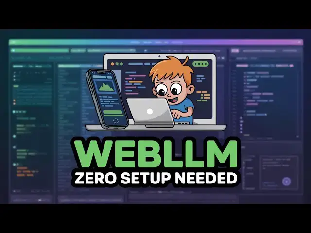 Video thumbnail for WebLLM Run LLMs in Your Browser with WebGPU – No Claude, No OpenAI API Needed!