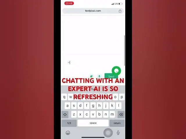 Video thumbnail for I chatted with an Expert AI. Artificial Intelligence is so soothing and Refreshing.
