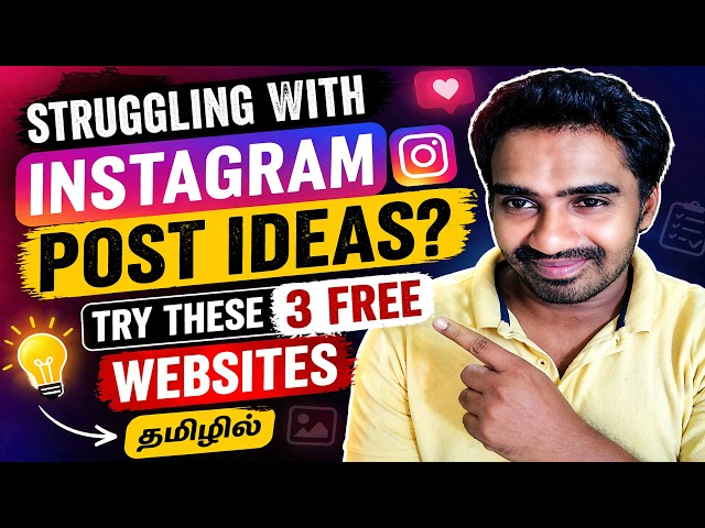 Video thumbnail for Struggling with Instagram Post Ideas? Try These 3 FREE Tools! 💡