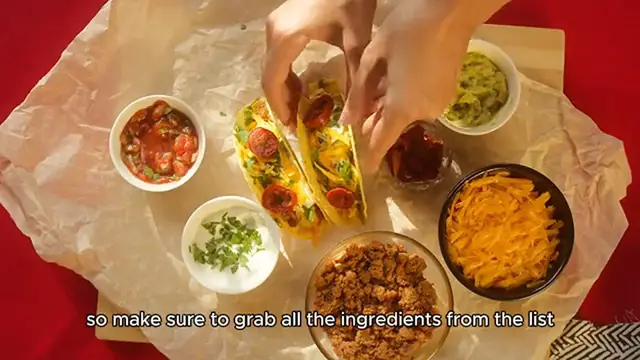 Video thumbnail for Chicken taco recipe