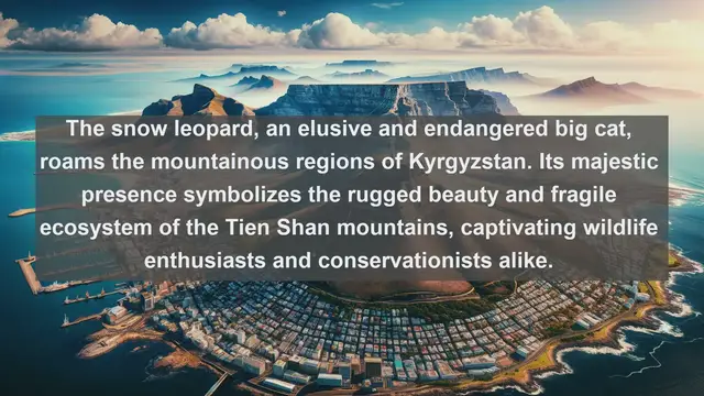 Video thumbnail for Discover Kyrgyzstan's Natural Treasures: Top 10 Native Fauna