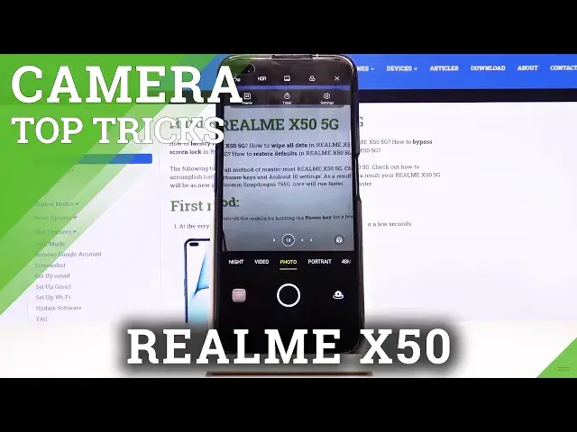 Video thumbnail for Camera Top Tricks for REALME X50 – Camera Settings