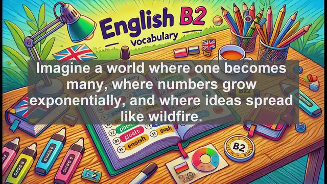 Video thumbnail for 1500 Must Know CEFR B2 Vocabulary - The Power of 'Multiply': Beyond Basic Math