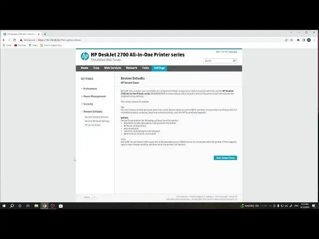 Video thumbnail for How to Hard Reset HP DeskJet 2700 Printer?