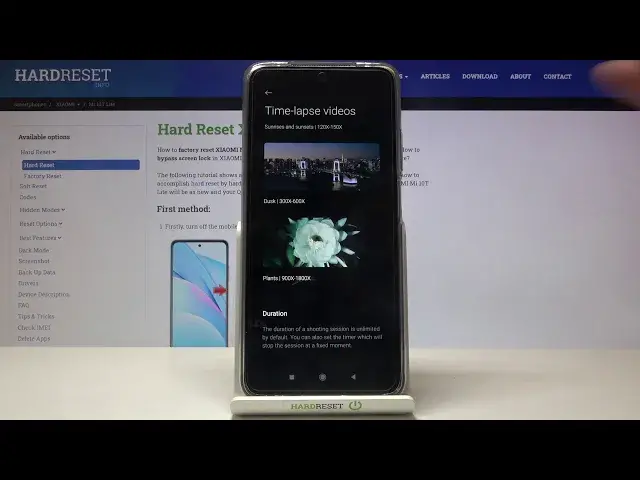 Video thumbnail for How to Record the Timelapse on XIAOMI Mi 10T Lite