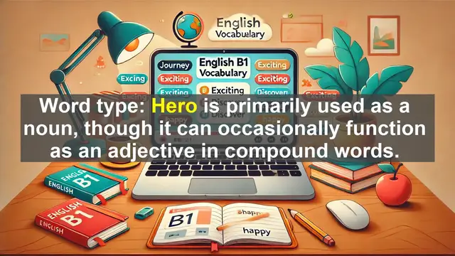 Video thumbnail for 2500 Must Know CEFR B1 Vocabulary - What Is a Hero? Exploring the Meaning and Impact of Heroism