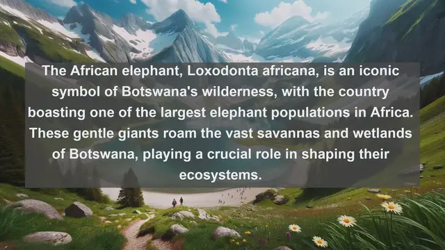 Video thumbnail for Discovering Botswana's Wildlife: Top 10 Native Animals in the African Wilderness