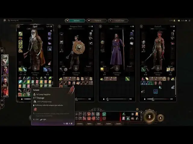 Video thumbnail for How To Transfer Items Between Group In Baldur's Gate 3