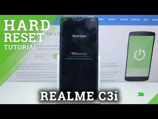 Video thumbnail for How to Hard Reset REALME C3i – Wipe Data by Recovery Mode