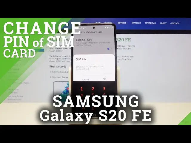 Video thumbnail for How to Change SIM PIN Code in SAMSUNG Galaxy S20 FE – Security Password
