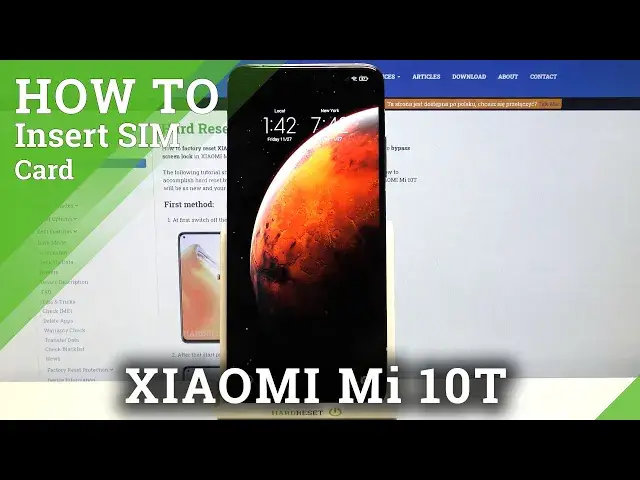 Video thumbnail for How to Insert SIM Card in XIAOMI Mi 10T – SIM Card Installation