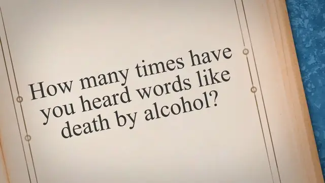 Video thumbnail for Death By Alcohol: How A Figure Of Speech Turned Literal