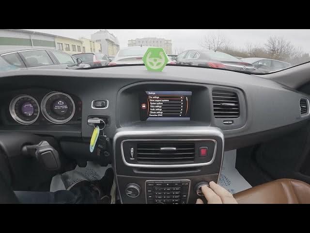 Video thumbnail for Volvo S60 II (2010-2019) - How to Enable/Disable Automatic Door Lock