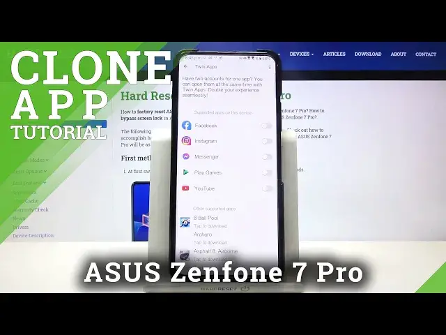 'Video thumbnail for How to Use Apps Cloner in ASUS Zenfone 7 Pro - Clone Applications'