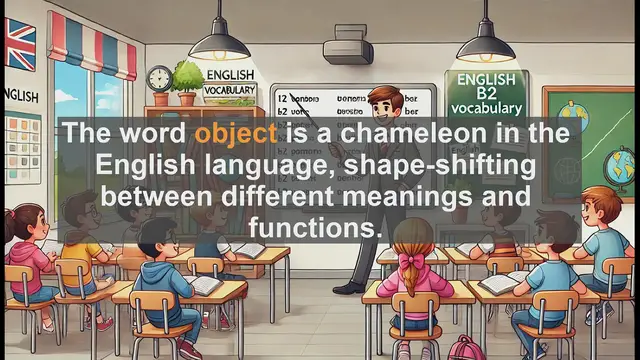 Video thumbnail for 1500 Must Know CEFR B2 Vocabulary - Understanding 'Object': A Versatile Word in English