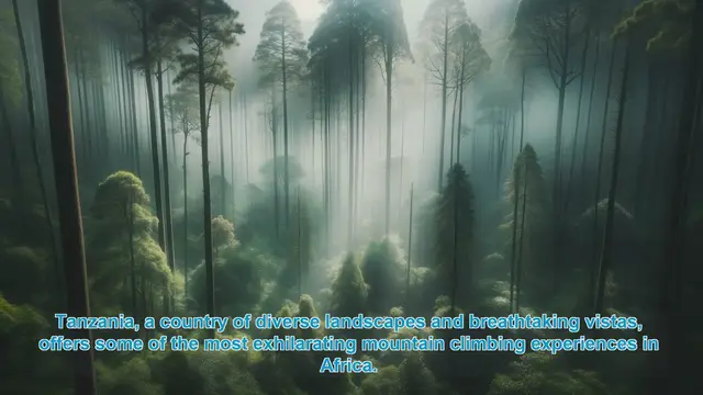 Video thumbnail for Scaling Tanzania's Peaks: Top 10 Mountain Climbing Destinations