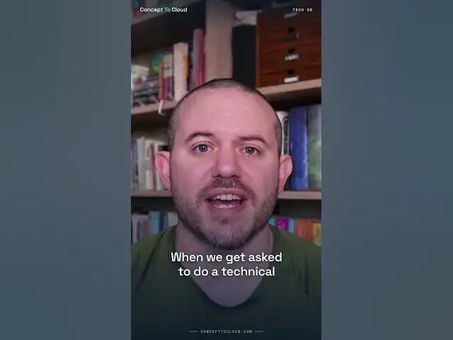 Video thumbnail for Who a tech assessment is actually for