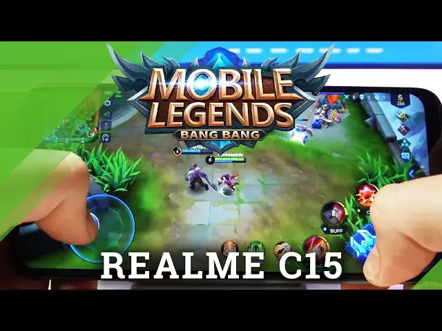'Video thumbnail for Mobile Legends on Realme C15 - Game Settings & Test'