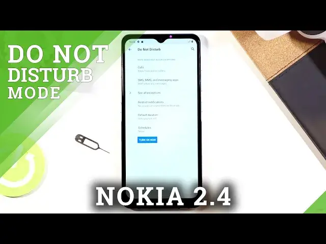 Video thumbnail for How to Enable Do Not Disturb Mode in NOKIA 2.4 – Silent Settings