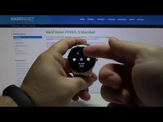 Video thumbnail for How to Customize Screen Brightness in FOSSIL Q Marshal – Display Settings