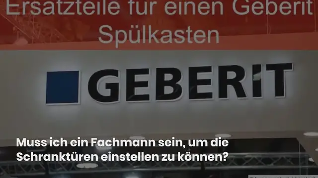 Video thumbnail for Schranktüren einstellen – in wenigen einfachen Schritten