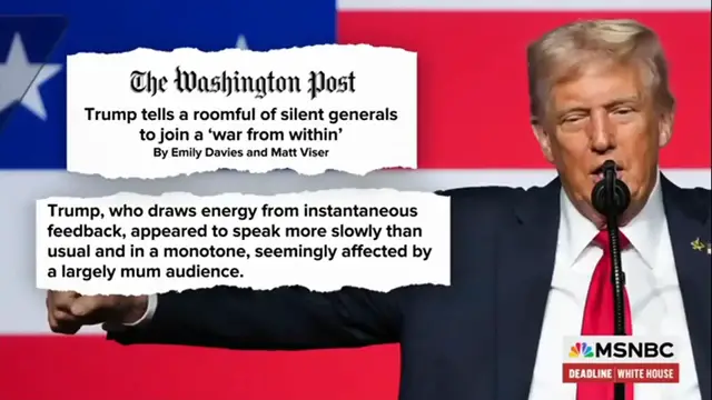 'Video thumbnail for Is Trump Sick? Experts Weigh In After Quantico Speech'
