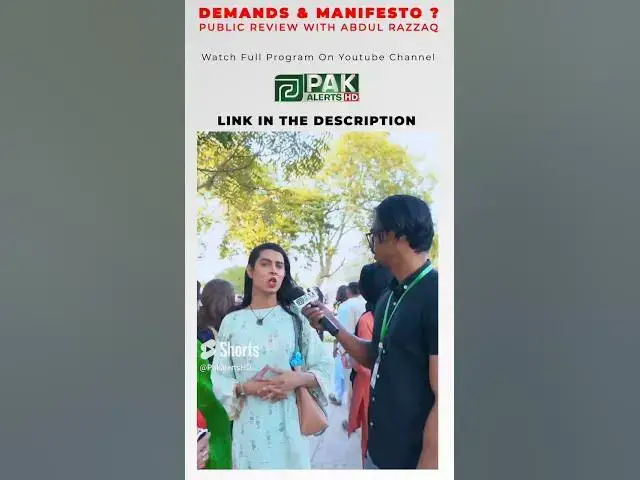 Video thumbnail for Women's Day | What are their demands and manifestations ? | Public Reviews | Pak Alerts News
