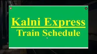 Video thumbnail for Kalni Express Train Schedule & Ticket Price Update | PortalsBD