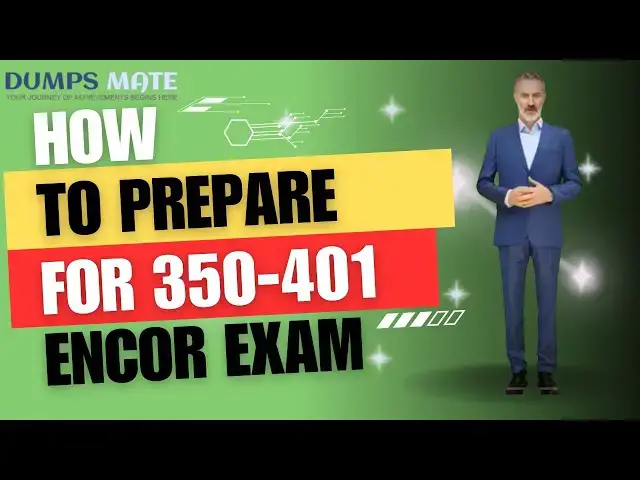Video thumbnail for How to Pass CCNP 350-401 ENCOR Exam