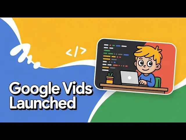 Video thumbnail for Google Vids Just Launched — Turn Docs into AI Videos Instantly!