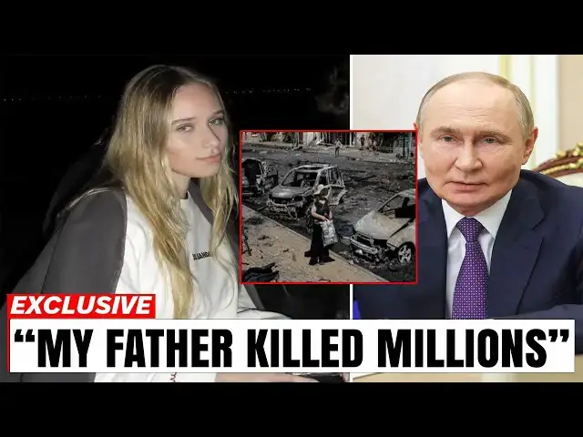 'Video thumbnail for Putin’s Secret Daughter EXPOSES Him: “He Killed Millions… Including My Life” #putin'