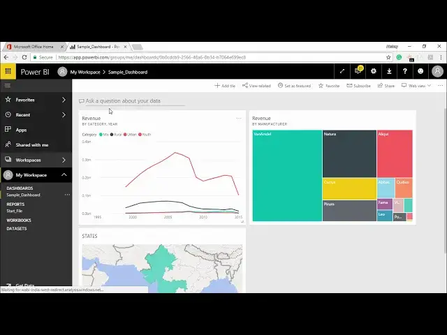 'Video thumbnail for Power BI - Dashboard settings'