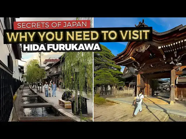 'Video thumbnail for Secrets of Japan: 5 Reasons WHY You NEED to Visit Hida Furukawa!'