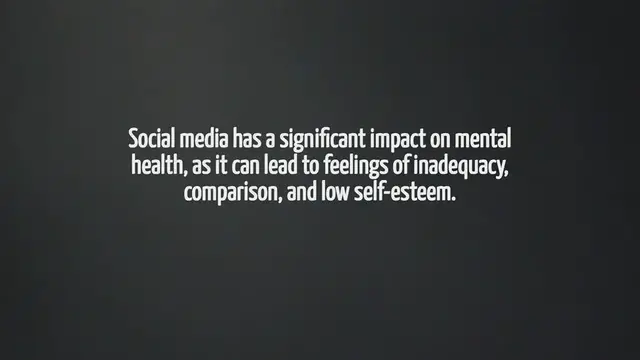 Video thumbnail for How Social Media Affects Mental Health