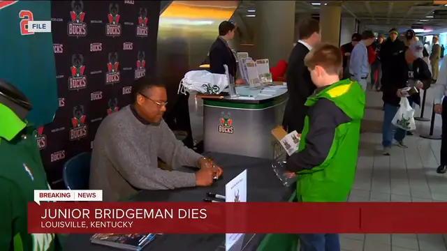 Video thumbnail for Bucks Legend Junior Bridgeman Dies After Medical Emergency