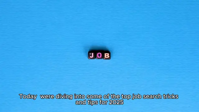Video thumbnail for JOB SEARCH TRICKS
