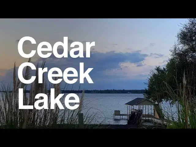 'Video thumbnail for Spotlight on Cedar Creek Lake: Visitors Guide, Info on Boating, Vacations, Real Estate and More!'