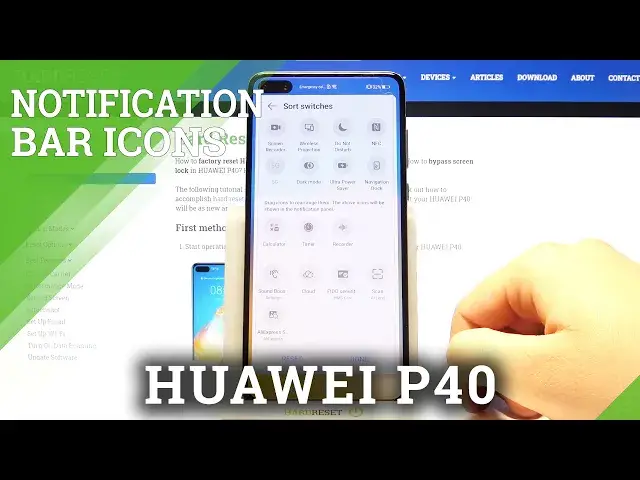 Video thumbnail for HUAWEI P40 and Quick Menu - Customize Notification Bar