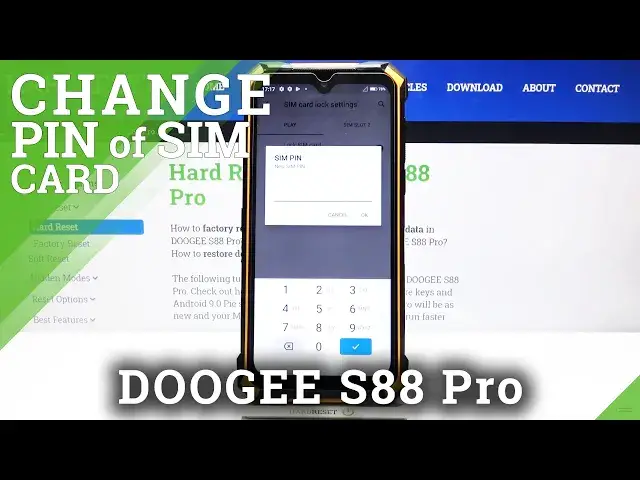 'Video thumbnail for How to Change SIM PIN in DOOGEE S88 Pro – PIN Protection'