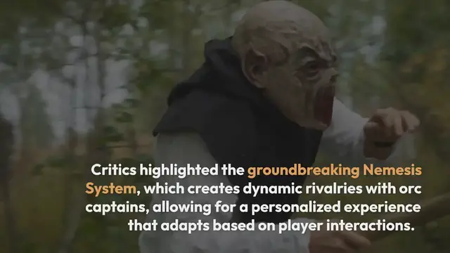 Video thumbnail for Shadow Of Mordor Game Reviews And Ratings