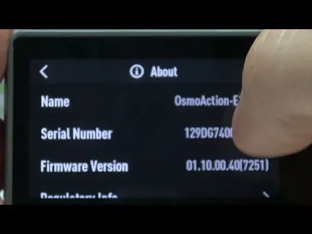 'Video thumbnail for How to Check Serial Number in DJI OSMO ACTION – Verify SN'