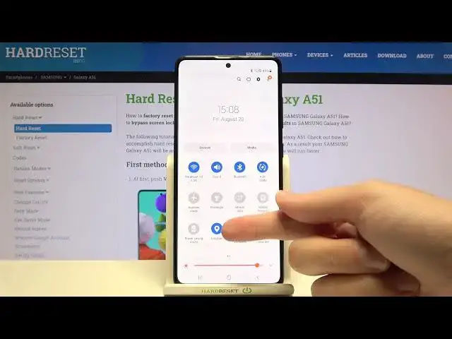 'Video thumbnail for How to Manage Camera Location Tags in SAMSUNG Galaxy A51 – Add Location Info'