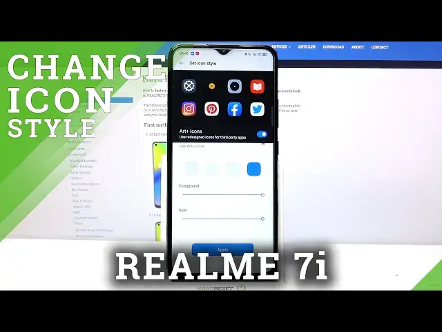 'Video thumbnail for How to Change Icon Size on REALME 7i – Adjust Icon Size'