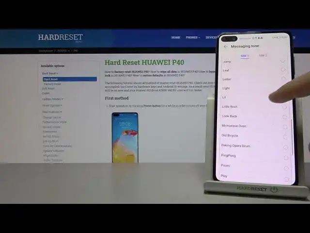 Video thumbnail for Huawei P40 Messaging Tones Review