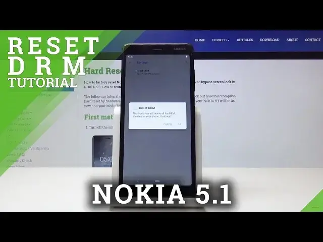 'Video thumbnail for NOKIA 5.1 How to Rest DRM / Restore Digital Licences'