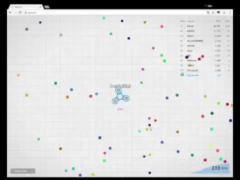 'Video thumbnail for Soy Un Fidget Spiner en Agar.io spinz.io'