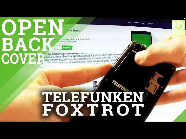 'Video thumbnail for Remove Battery in TELEFUNKEN Foxtrot - Open Back Cover'