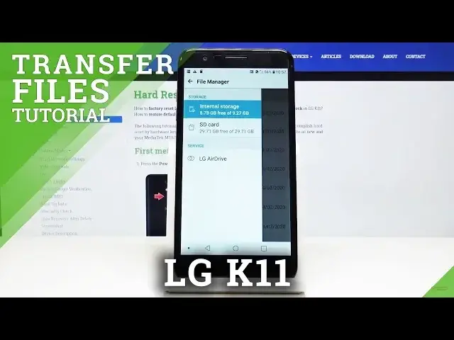 Video thumbnail for How to Transfer Data in LG K11 – Move Photos, Videos & Files