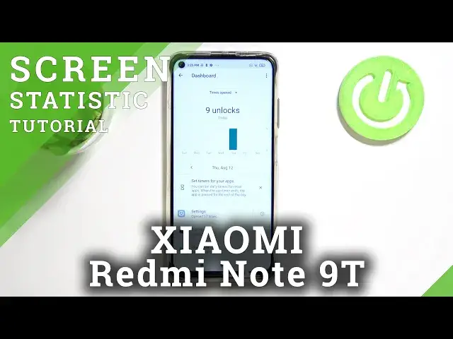 'Video thumbnail for XIAOMI Redmi Note 9T and Statistics – Discover Number of Opened Each Day Apps'