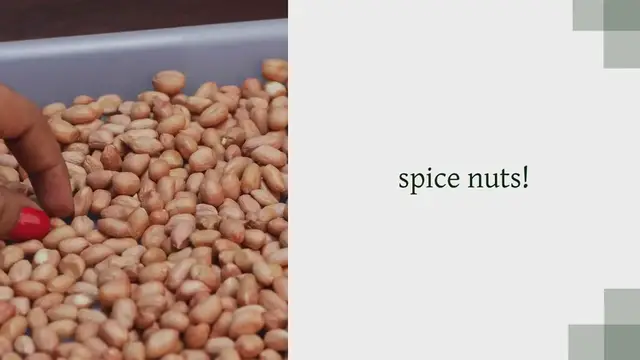 Video thumbnail for Make your own spice nuts with your kids